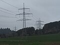 380-kV-Neubauleitung Remptendorf–Redwitz in Trasse der alten Reichssammelschiene