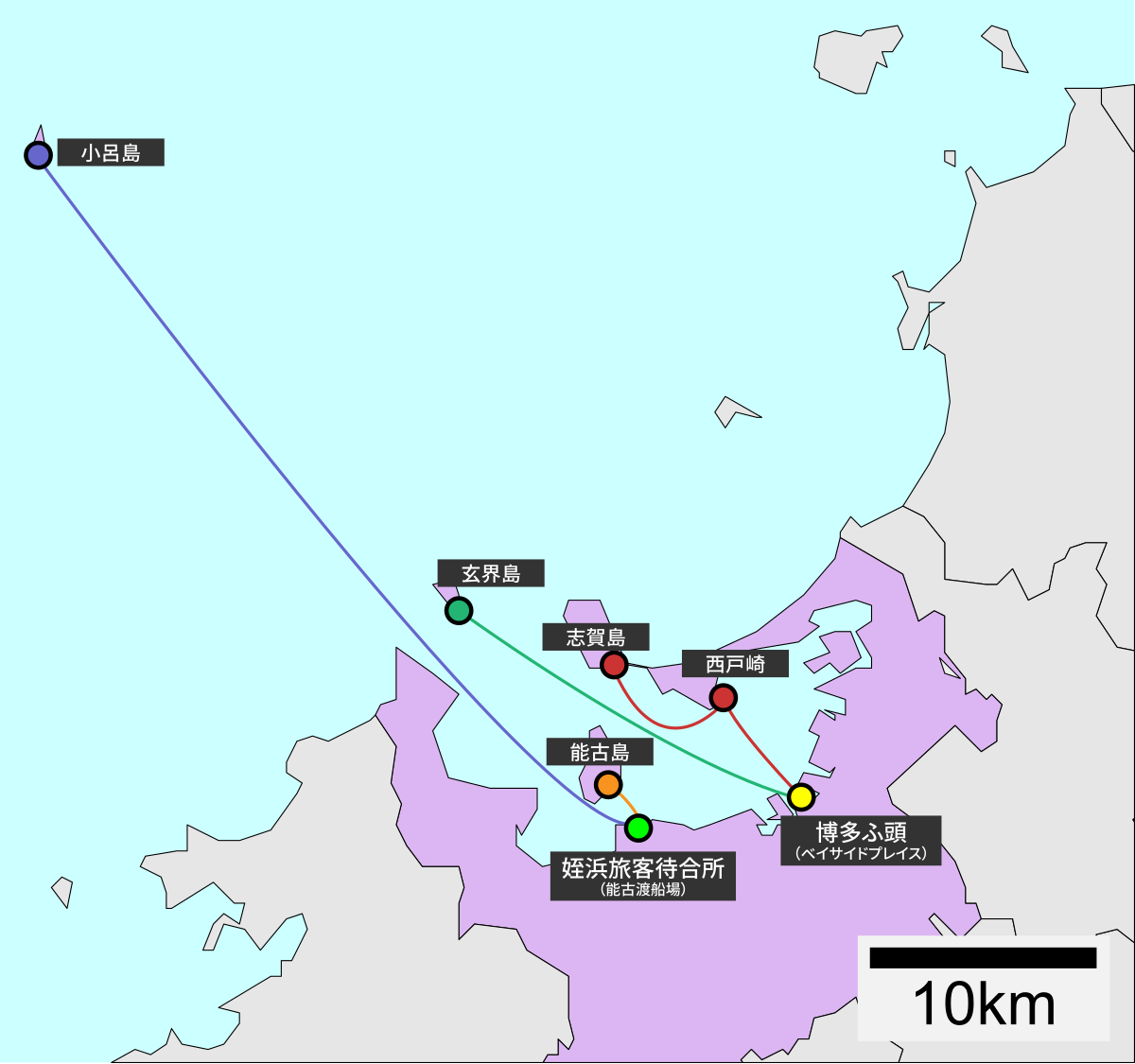 福岡市営渡船 Wikipedia