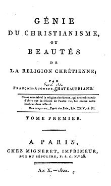 Génie du christianisme, tome 1 (1802) TP - HathiTrust.jpg
