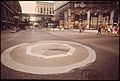 GEOMETRIC PATTERNS OF COLORED ASPHALT AND TERRAZZO DECORATE THE CENTERS OF THE INTERSECTIONS ALONG NICOLLET MALL. THE... - NARA - 551492.jpg