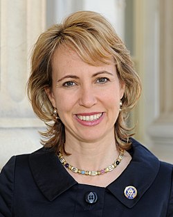 Gabrielle Giffords maaliskuussa 2010.