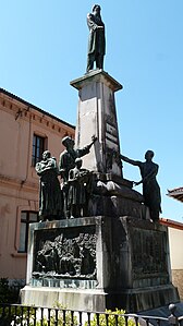 José María Martínez de las Rivas monument in San Pedro Galdames.