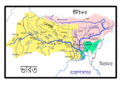 Ganges–Brahmaputra–Meghna Basin, Bengali labels