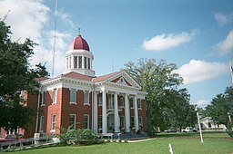 George County courthouse i Lucedale.