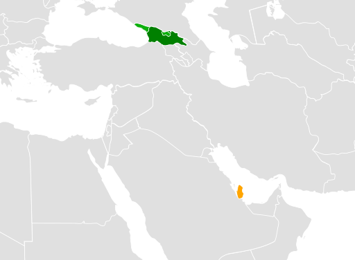 File:Georgia-Qatar Locator.svg