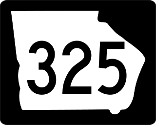 <span class="mw-page-title-main">Georgia State Route 325</span> Highway in Georgia, United States