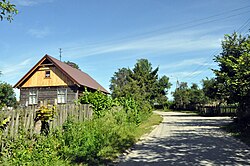 Blick auf das Dorf