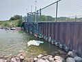 Dam at Good Spirit Lake's outflow