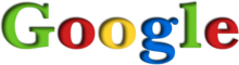 Logo resmi pertama Google dengan rupa huruf Baskerville Bold, dipakai sejak September hingga Oktober 1998. Ini adalah satu-satunya logo Google dengan kombinasi warna yang sangat berbeda.