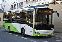 Transport bus in Gozo in 2017