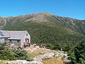 Greenleaf Hut ve White Mountains USA