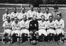 The Malmö FF team of 1943–44