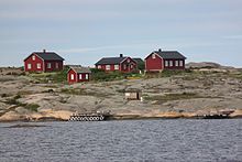 Häuser auf Hållö