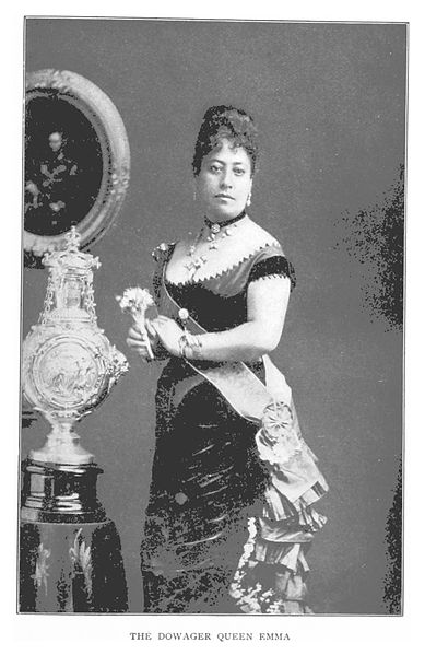 File:HAWAII (1898) THE DOWAGER QUEEN EMMA.jpg