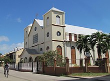 Holy Redeemer Cathedral, Belize City HRrubenFromEast fixed.jpg