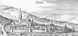 Haiger – Auszug aus der Topographia Hassiae von Matthäus Merian 1655