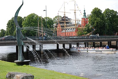 Vägbeskrivningar till Halmstad med kollektivtrafik