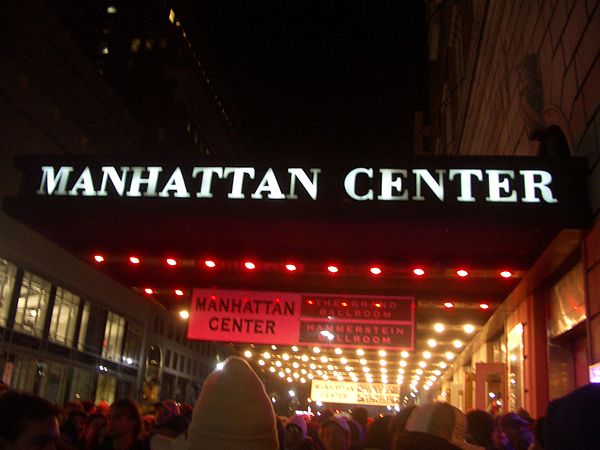 The Hammerstein Ballroom in New York City, New York.