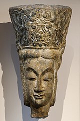 Tête de bodhisattva