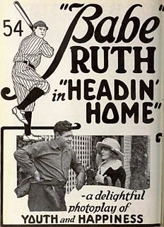 <i>Headin Home</i> 1920 film by Lawrence Clement Windom