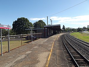 Helidon Railway Station, Queensland, July 2013.JPG