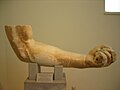 Hellenistic arm of a statue of Zeus.jpg