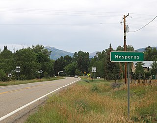 Hesperus, Colorado Unincorporated community in Colorado, United States