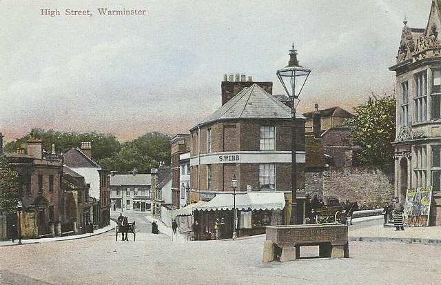 The High Street, Warminster, c. 1905