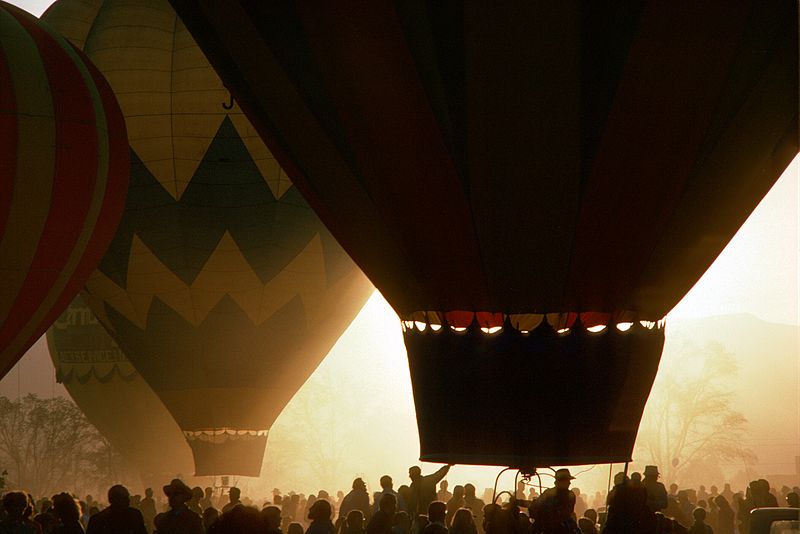 File:Hot Air Balloons , Albuquerque , Ektachrome by Scott Williams.jpg