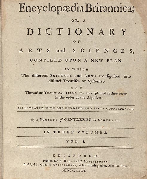 File:Houghton Typ 705.71.363 Encyclopaedia Britannica, 1771 - title page.jpg