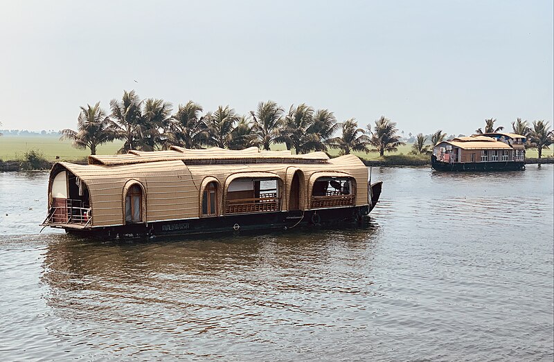 File:Houseboat on Alleppey backwaters (Kerala, India 2023) (52704809623).jpg