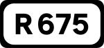 Пътен щит R675}}