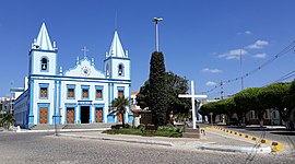 Igreja Matriz de Nossa Senhora da Conceição (2018) À frente do Largo Mozart Diógenes