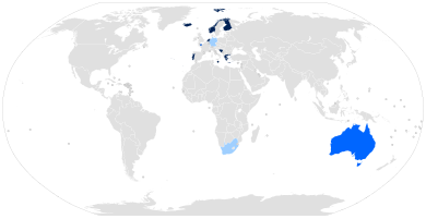 Explicit protection from discrimination on grounds of sex characteristics
Explicit protection on grounds of intersex status
Explicit protection on grounds of intersex within attribute of sex Inclusion of sex characteristics in anti-discrimination law.svg