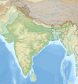 Locatie van de tempel (India)
