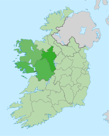 File:Ireland location map West region.svg