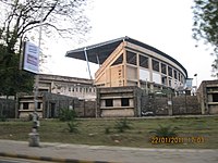 Спортивный комплекс JRD Tata от Straight Mile Rd., Сакчи I - Panoramio.jpg