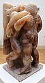 Jacob epstein, giacobbe e l'angelo, 1940-41, alabastro, 01.jpg