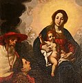 Jacopo vignali, madonna col bambino e i ss. lorenzo, bernardo degli uberti, giovanni gualberto e un vescovo, 1632 ca., da s. lorenzo a gabbiano, 02.jpg