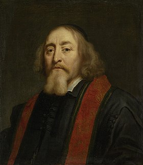 Yan Amos Komenskiy (Komenskiy) (1592-1670). Tsjechisch humanist en pedagoog. Boheemse Broedergemeente verdreven en sedert kompaniyasining van Moravische va Amsterdam Rijksmuseum SK-A-2161.jpeg 1656 gevestigd.