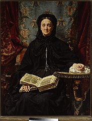 Portrait of Katarzyna Potocka née Branicka (1825–1907), wife of Adam