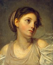 Jean-Baptiste Greuze - Fată tânără într-o tunică lila - WGA10678.jpg