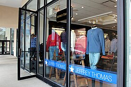 Jeffrey Thomas clothing store