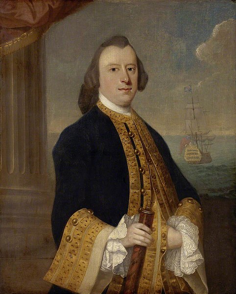 Commodore John Reynolds, who succeeded Roddam as senior officer off Belle Île