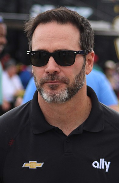 Johnson at Daytona International Speedway in 2020