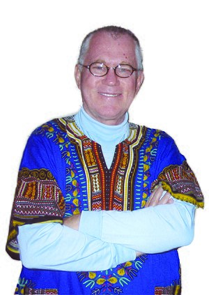 Joe Healey in full African Shirt.jpeg