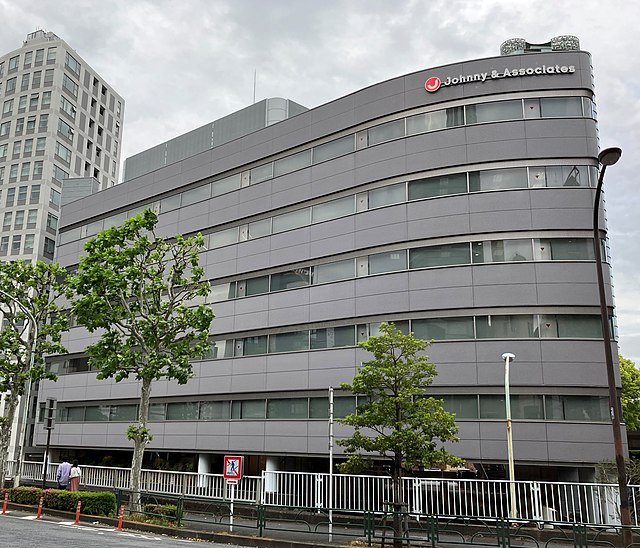 Headquarters in Minato, Tokyo (2018-present) prior to the renaming. It was SMEJ's Nogizaka Building (2001-2018) and still houses Sony Music Studios To