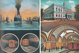Briefkaart Joralemon Street Tunnel, 1913.jpg