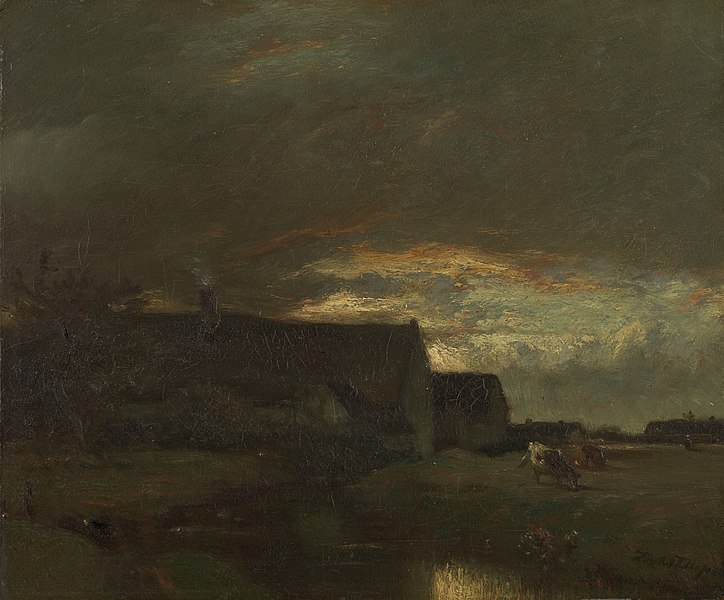 File:Jules Dupré (1811 - 1889) - Avondstond - hwm0126 - The Mesdag Collection.jpg