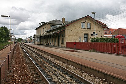 Sådan kommer du til Jyderup Station med offentlig transport – Om stedet